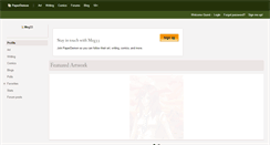 Desktop Screenshot of meg33.paperdemon.com
