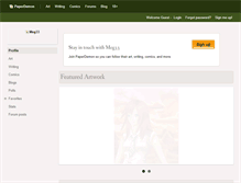 Tablet Screenshot of meg33.paperdemon.com