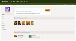 Desktop Screenshot of paintedwings.paperdemon.com