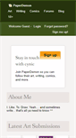 Mobile Screenshot of cynic.paperdemon.com