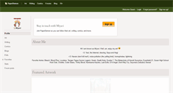 Desktop Screenshot of miyavi.paperdemon.com