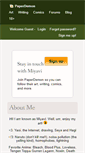 Mobile Screenshot of miyavi.paperdemon.com