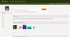Desktop Screenshot of nessarose.paperdemon.com