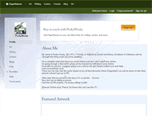 Tablet Screenshot of pookywooky.paperdemon.com