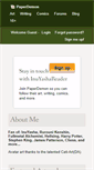 Mobile Screenshot of inuyashareader.paperdemon.com