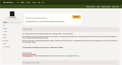 Desktop Screenshot of insomniac.paperdemon.com