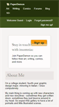 Mobile Screenshot of insomniac.paperdemon.com