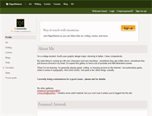 Tablet Screenshot of insomniac.paperdemon.com