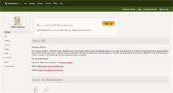 Desktop Screenshot of moon-huntress.paperdemon.com