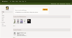 Desktop Screenshot of kyung.paperdemon.com
