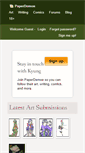 Mobile Screenshot of kyung.paperdemon.com