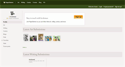 Desktop Screenshot of kcoleman.paperdemon.com